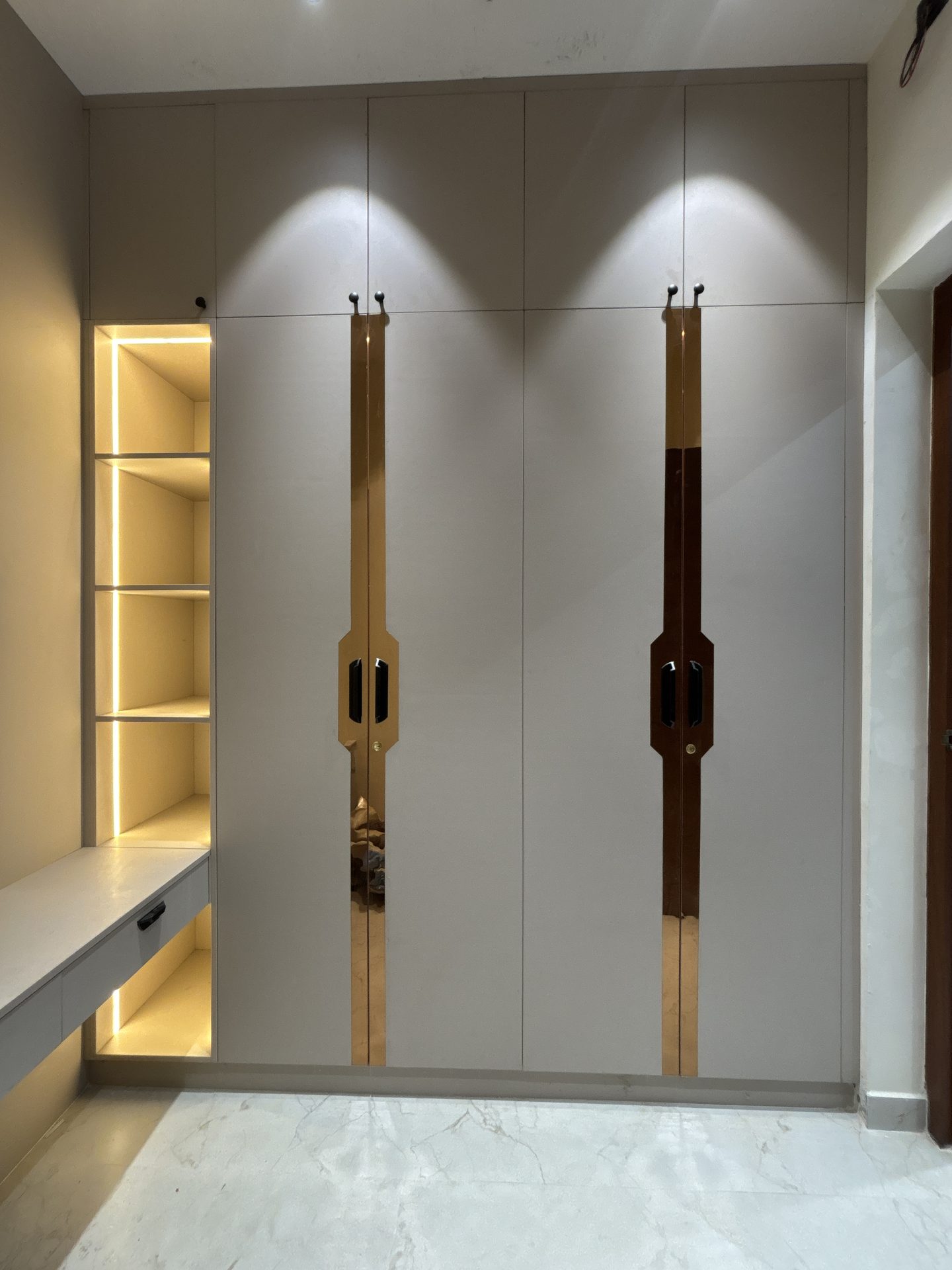 Contemporary Bedroom Design — Bedroom interior design in Erode by Hasta Interior Studio